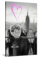 Luv Collection - New York City - Telescope-Philippe Hugonnard-Stretched Canvas