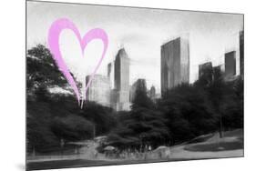 Luv Collection - New York City - The Central Park-Philippe Hugonnard-Mounted Art Print