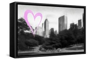 Luv Collection - New York City - The Central Park-Philippe Hugonnard-Framed Stretched Canvas