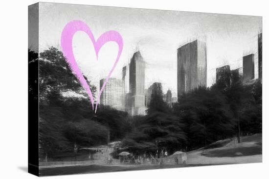 Luv Collection - New York City - The Central Park-Philippe Hugonnard-Stretched Canvas