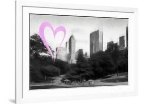 Luv Collection - New York City - The Central Park-Philippe Hugonnard-Framed Premium Giclee Print