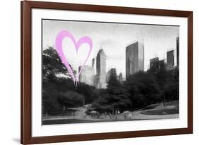 Luv Collection - New York City - The Central Park-Philippe Hugonnard-Framed Premium Giclee Print