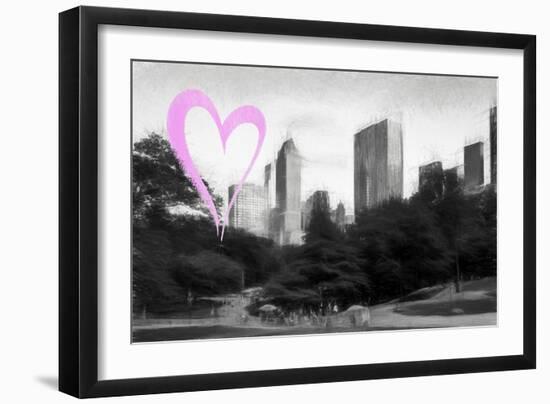 Luv Collection - New York City - The Central Park-Philippe Hugonnard-Framed Art Print