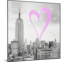 Luv Collection - New York City - The Cityscape II-Philippe Hugonnard-Mounted Art Print