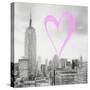 Luv Collection - New York City - The Cityscape II-Philippe Hugonnard-Stretched Canvas