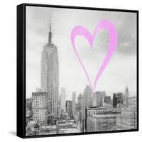 Luv Collection - New York City - The Cityscape II-Philippe Hugonnard-Framed Stretched Canvas