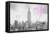 Luv Collection - New York City - The Cityscape-Philippe Hugonnard-Framed Stretched Canvas