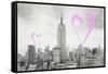 Luv Collection - New York City - The Cityscape-Philippe Hugonnard-Framed Stretched Canvas