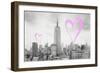 Luv Collection - New York City - The Cityscape-Philippe Hugonnard-Framed Art Print