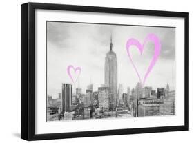 Luv Collection - New York City - The Cityscape-Philippe Hugonnard-Framed Art Print