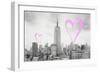 Luv Collection - New York City - The Cityscape-Philippe Hugonnard-Framed Art Print