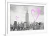 Luv Collection - New York City - The Cityscape-Philippe Hugonnard-Framed Premium Giclee Print