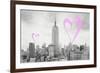 Luv Collection - New York City - The Cityscape-Philippe Hugonnard-Framed Premium Giclee Print