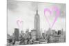 Luv Collection - New York City - The Cityscape-Philippe Hugonnard-Mounted Premium Giclee Print