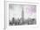 Luv Collection - New York City - The Cityscape-Philippe Hugonnard-Framed Art Print