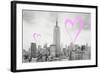 Luv Collection - New York City - The Cityscape-Philippe Hugonnard-Framed Art Print