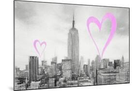 Luv Collection - New York City - The Cityscape-Philippe Hugonnard-Mounted Art Print