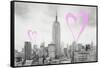 Luv Collection - New York City - The Cityscape-Philippe Hugonnard-Framed Stretched Canvas