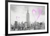 Luv Collection - New York City - The Cityscape-Philippe Hugonnard-Framed Art Print