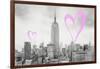 Luv Collection - New York City - The Cityscape-Philippe Hugonnard-Framed Art Print