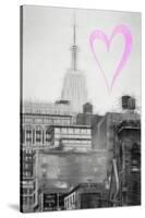 Luv Collection - New York City - The Empire State Building II-Philippe Hugonnard-Stretched Canvas