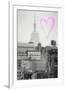 Luv Collection - New York City - The Empire State Building II-Philippe Hugonnard-Framed Art Print