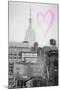 Luv Collection - New York City - The Empire State Building II-Philippe Hugonnard-Mounted Art Print