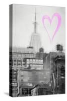 Luv Collection - New York City - The Empire State Building II-Philippe Hugonnard-Stretched Canvas