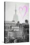 Luv Collection - New York City - The Empire State Building II-Philippe Hugonnard-Stretched Canvas