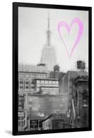 Luv Collection - New York City - The Empire State Building II-Philippe Hugonnard-Framed Art Print