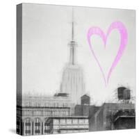 Luv Collection - New York City - The Empire State Building III-Philippe Hugonnard-Stretched Canvas