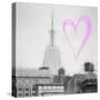 Luv Collection - New York City - The Empire State Building III-Philippe Hugonnard-Stretched Canvas