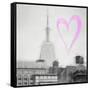 Luv Collection - New York City - The Empire State Building III-Philippe Hugonnard-Framed Stretched Canvas