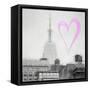 Luv Collection - New York City - The Empire State Building III-Philippe Hugonnard-Framed Stretched Canvas