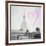 Luv Collection - New York City - The Empire State Building III-Philippe Hugonnard-Framed Art Print