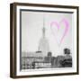 Luv Collection - New York City - The Empire State Building III-Philippe Hugonnard-Framed Art Print