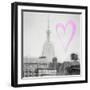 Luv Collection - New York City - The Empire State Building III-Philippe Hugonnard-Framed Art Print