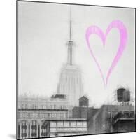 Luv Collection - New York City - The Empire State Building III-Philippe Hugonnard-Mounted Art Print