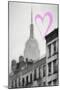 Luv Collection - New York City - The Empire State Building-Philippe Hugonnard-Mounted Art Print