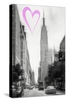 Luv Collection - New York City - The Empire Street-Philippe Hugonnard-Stretched Canvas