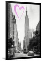 Luv Collection - New York City - The Empire Street-Philippe Hugonnard-Framed Art Print