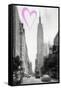 Luv Collection - New York City - The Empire Street-Philippe Hugonnard-Framed Stretched Canvas