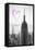 Luv Collection - New York City - The Empire-Philippe Hugonnard-Framed Stretched Canvas