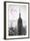 Luv Collection - New York City - The Empire-Philippe Hugonnard-Framed Art Print