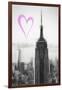 Luv Collection - New York City - The Empire-Philippe Hugonnard-Framed Art Print