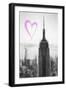 Luv Collection - New York City - The Empire-Philippe Hugonnard-Framed Premium Giclee Print