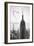 Luv Collection - New York City - The Empire-Philippe Hugonnard-Framed Art Print