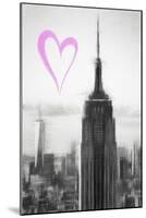 Luv Collection - New York City - The Empire-Philippe Hugonnard-Mounted Art Print