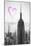 Luv Collection - New York City - The Empire-Philippe Hugonnard-Mounted Art Print