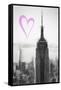 Luv Collection - New York City - The Empire-Philippe Hugonnard-Framed Stretched Canvas